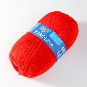 

Пряжа Karolina (Каролина) 100% акрил 438м/100гр алый (29)
