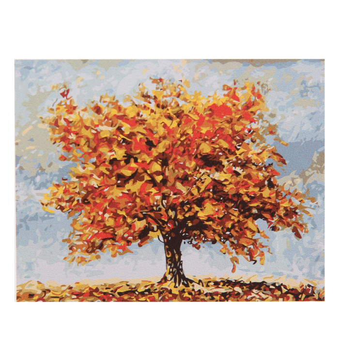 Рисование по номерам "Яркая осень" 40х50 см A044