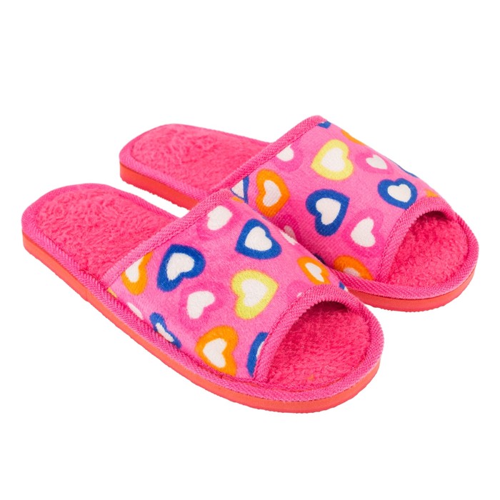 Тапочки женские А-70 В22-008-07, цвет розовый, размер 36/37