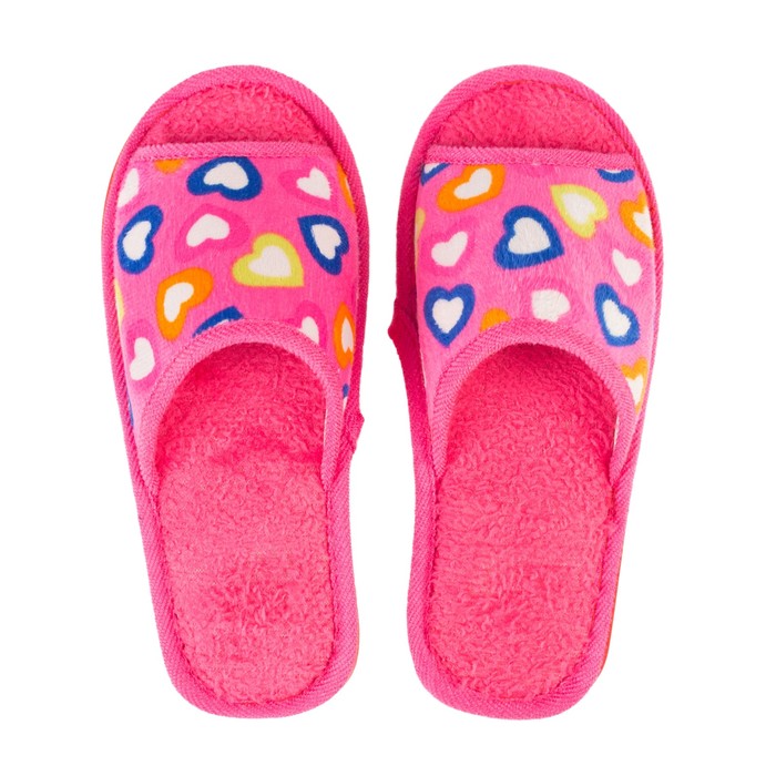 Тапочки женские А-70 В22-008-07, цвет розовый, размер 40/41