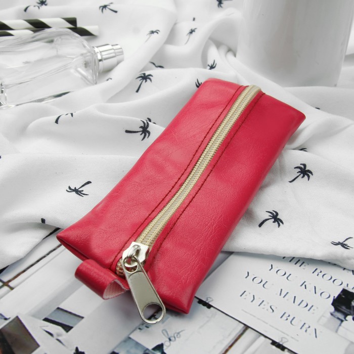 Ключница на молнии, кольцо, цвет розовый