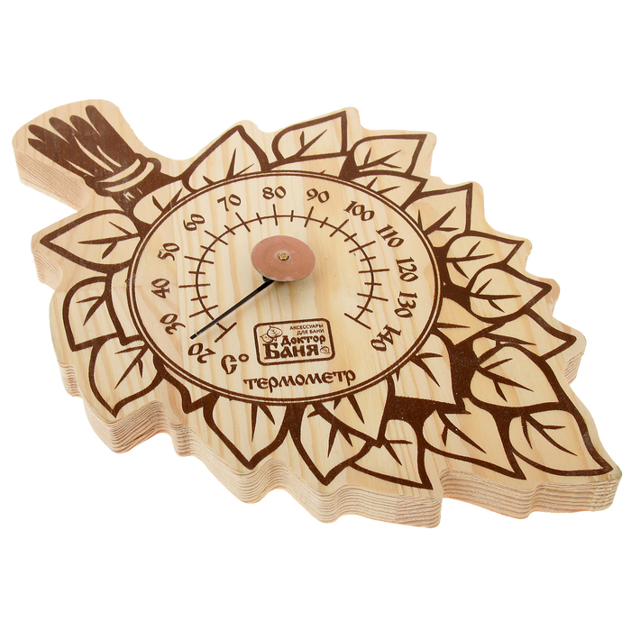 Термометр д/бани и сауны "Веник"