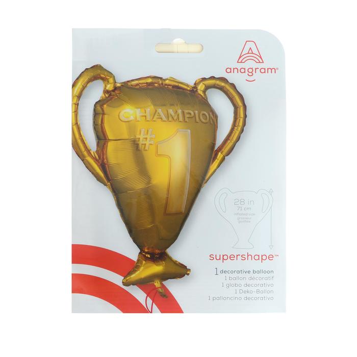 

Шар фольгированный 30" «Кубок чемпиона золотой»