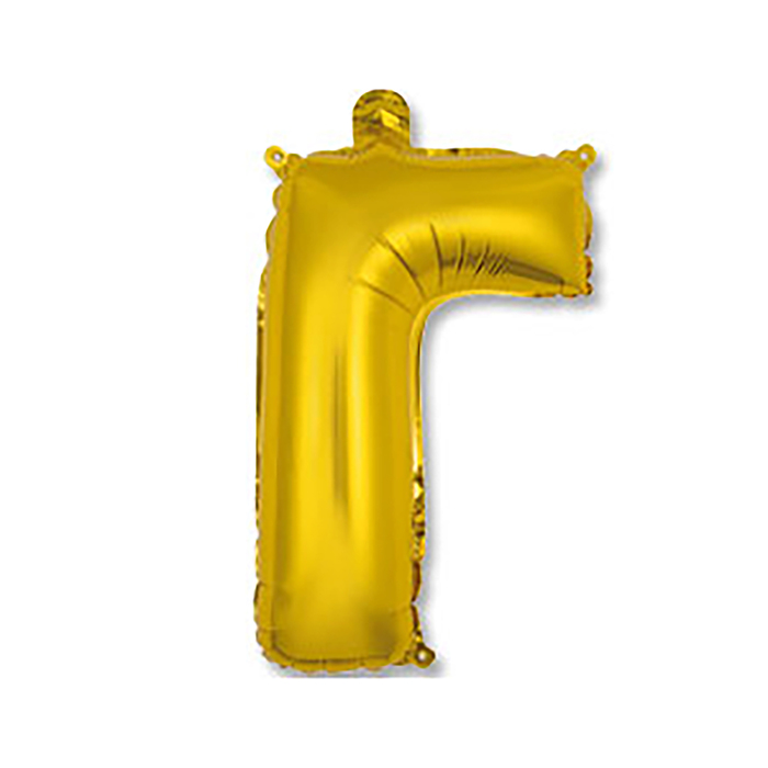 Шар фольгированный БУКВА Г 14” Gold
