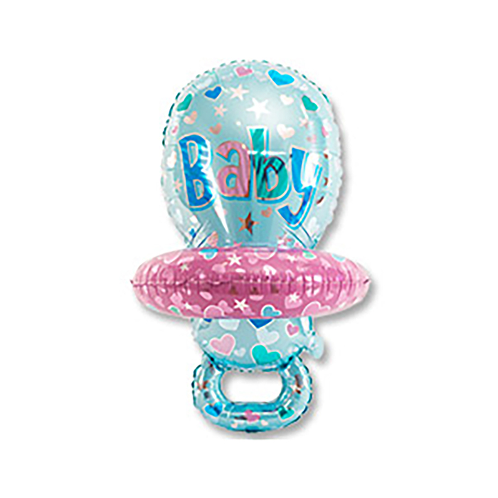 Шар фольгированный 32" "Соска голубая"