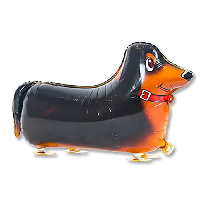 Шар фольгированный Ходячий "Такса" 17"