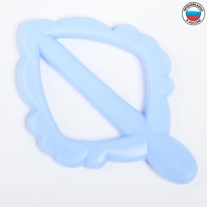 Прорезыватель зубной силиконовый «Лист»