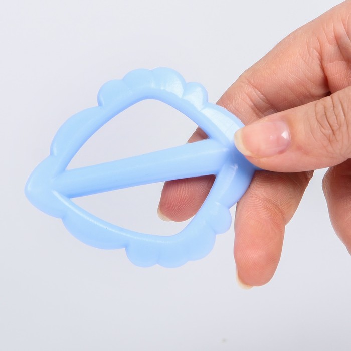 Прорезыватель зубной силиконовый «Лист»