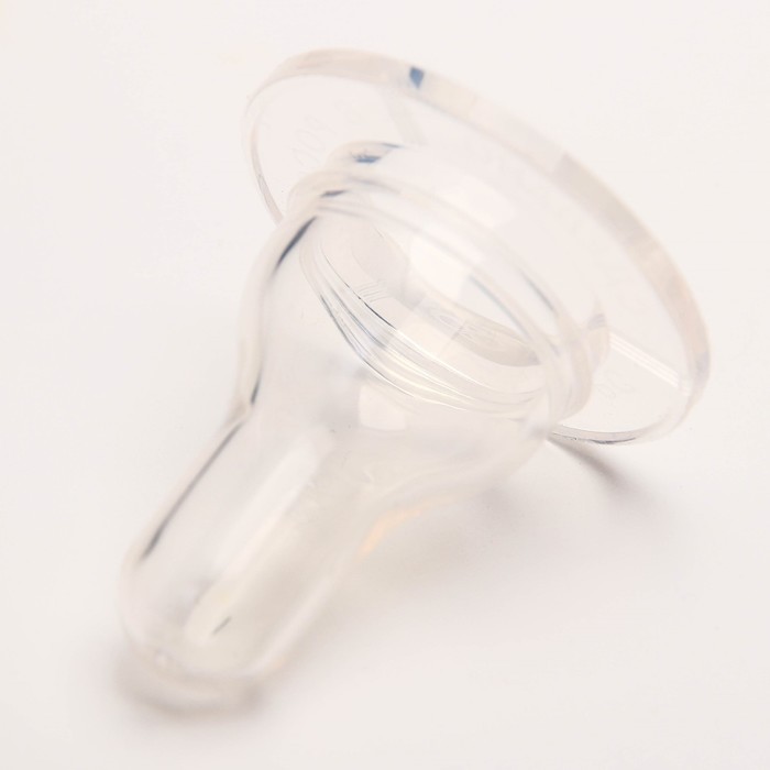 Соска силиконовая классическая на бутылочку, размер S