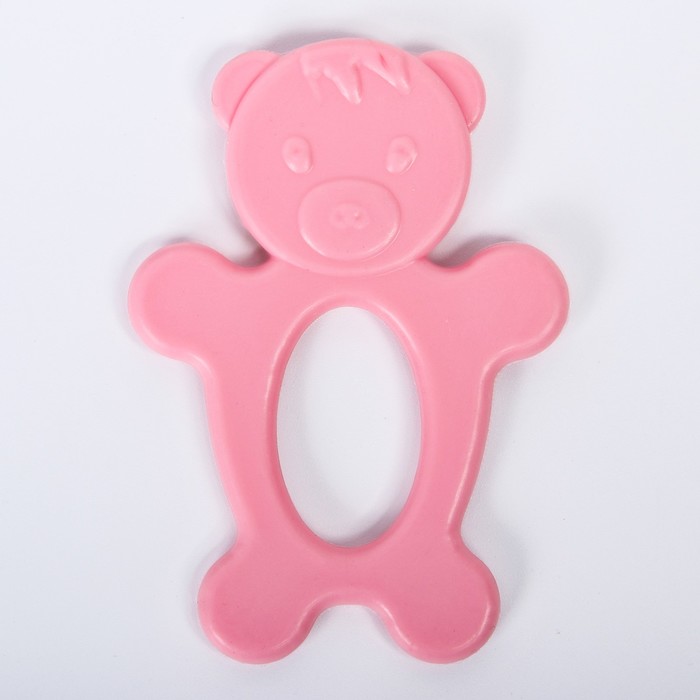 Прорезыватель зубной силиконовый «Мишка»