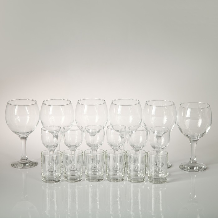 Мини-бар 18 предметов вино Карусель гладье, темный 240/55/50 мл