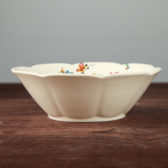 Салатник 300 мл "Ромашка", утята, деколь