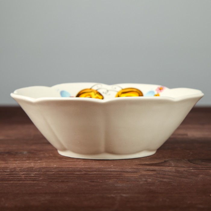 Салатник 300 мл "Ромашка", жу-жу, деколь