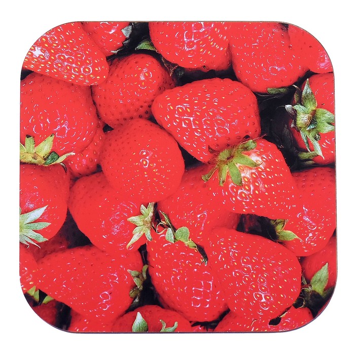 Подставка под горячее 18 см "Клубника"
