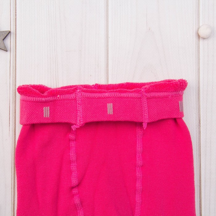 Колготки детские махровые SOF-TIKI 7С-38СП цвет розовый, рост 92-98