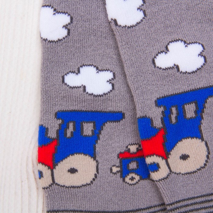 Колготки детские махровые SOF-TIKI 7С-38СП-226 цвет серый, рост 62-74