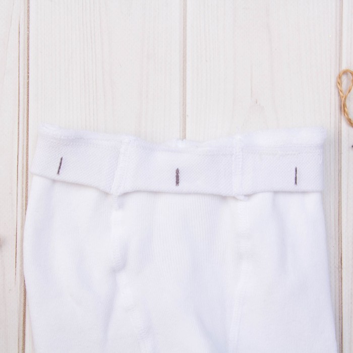 Колготки детские махровые SOF-TIKI 7С-38СП-235 цвет белый, рост 62-74