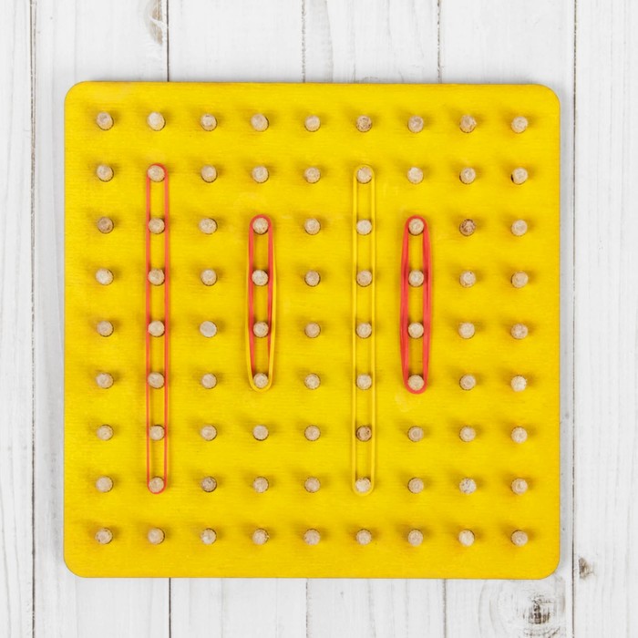 Геоборд "Животные", жёлтый