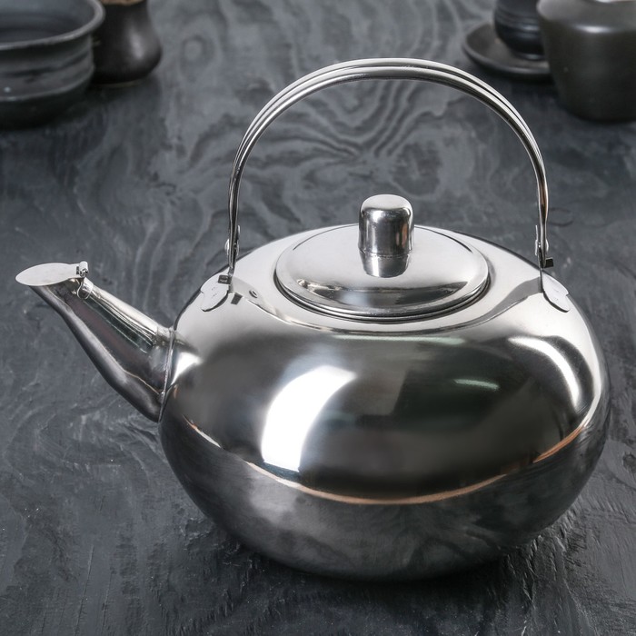 Чайник заварочный 1,5 л с ситечком, подарочная упаковка