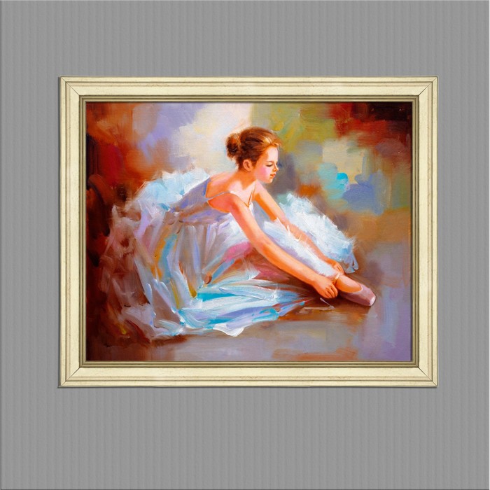 Картина в раме "Героиня Дега", 40х50см