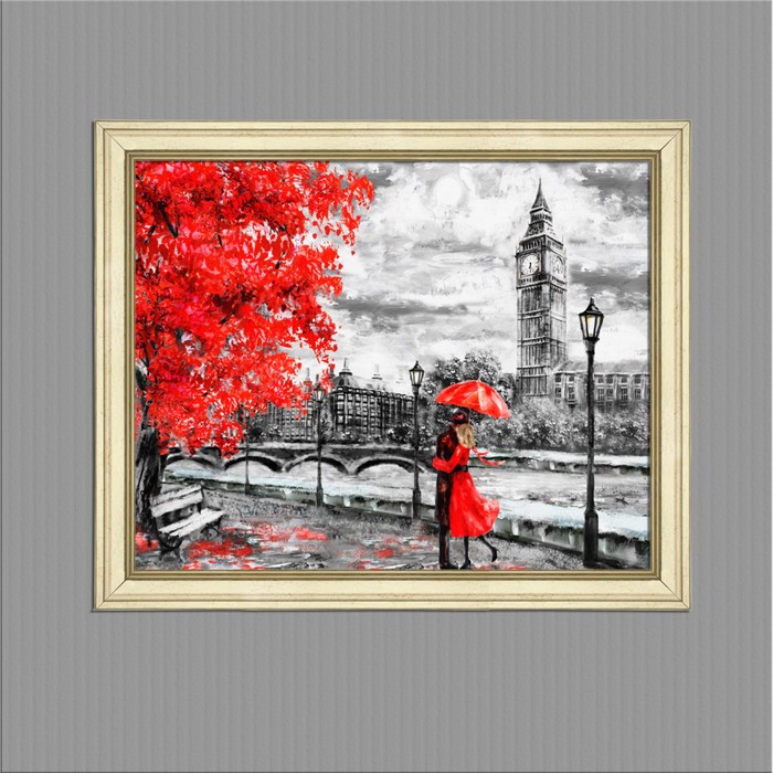 Картина в раме "LoVe", 40х50см