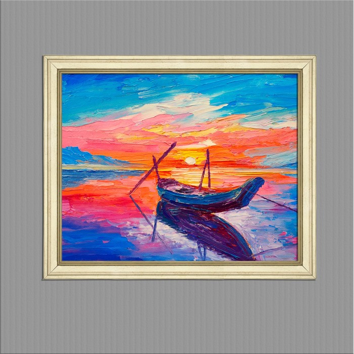 Картина в раме "Море", 40х50см