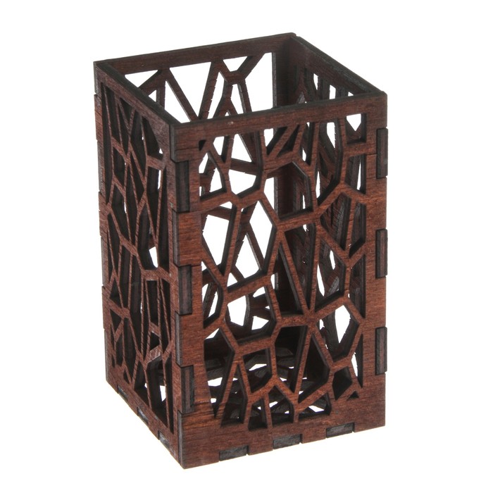 Подсвечник «Узор», 7х10 см, фанера