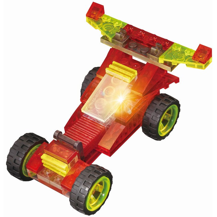 Светящийся конструктор Crystaland «Багги», 3 в 1, 56 деталей