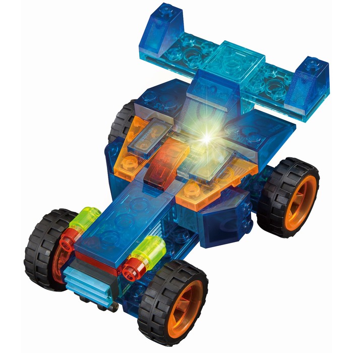 Светящийся конструктор Crystaland «Бронетранспортёр», 3 в 1, 64 детали