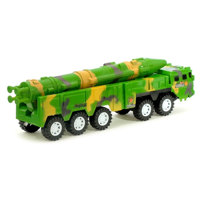 Грузовик инерционный "Тополь", с ракетой, МИКС