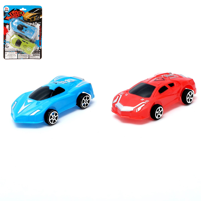 Набор машин &quot;Спорткар&quot;, 2 шт, МИКС