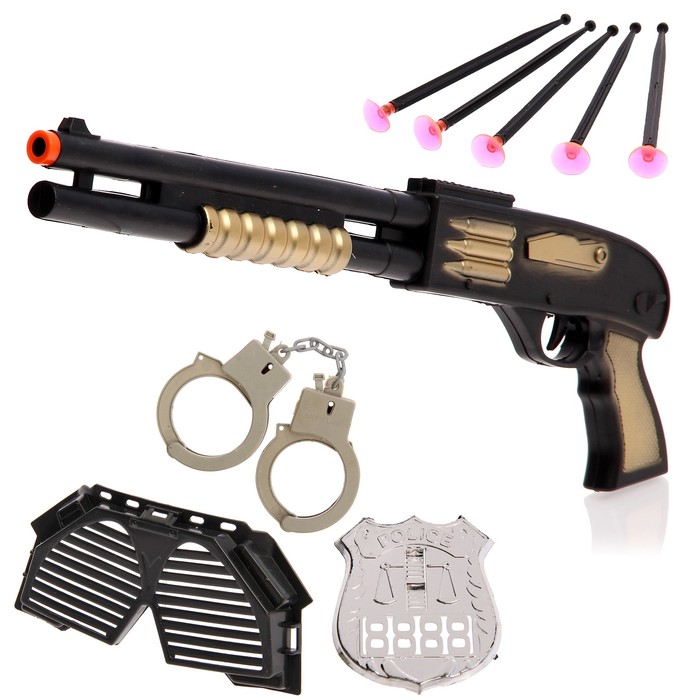 Набор полицейского "Герой", 9 предметов