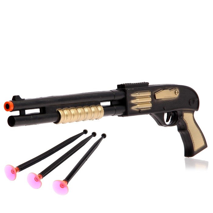 Ружьё "Меткий сержант", стреляет присосками, цвета МИКС