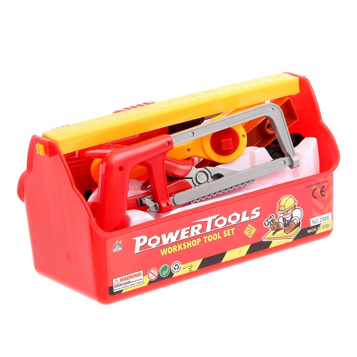 Набор инструментов, в ящике, "Крути сверли", 13 предметов