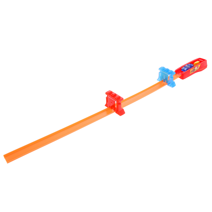 Автотрек "Crystal", световые эффекты, работает от батареек