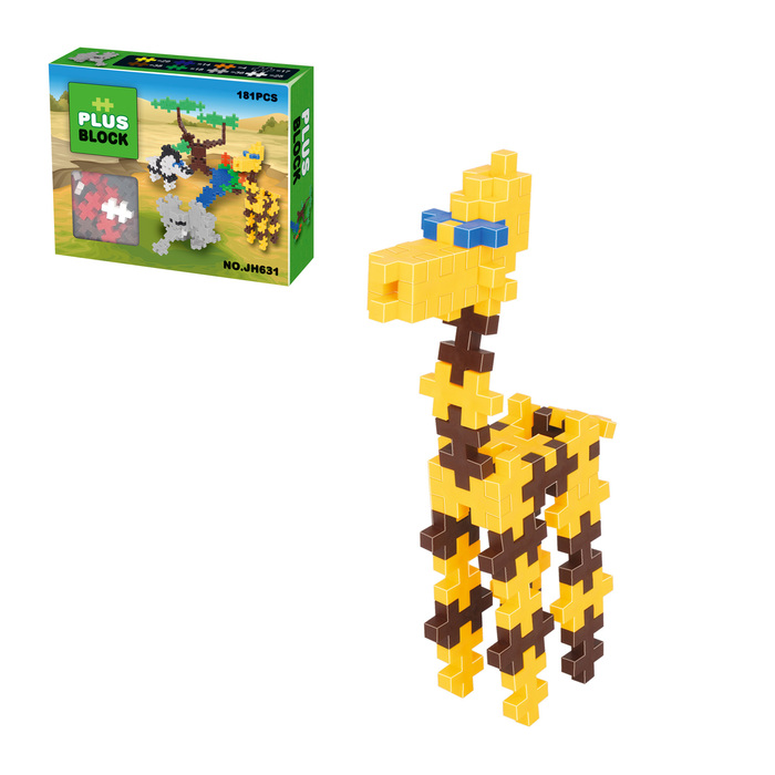 Конструктор PLUS BLOCK «Животные», 181 деталь