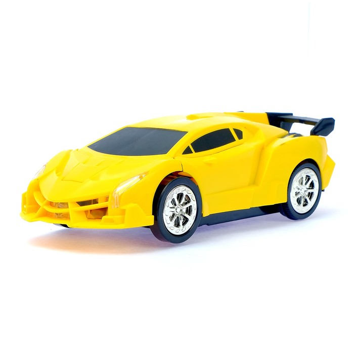 Машина-трансформер «Автобот», световые и звуковые эффекты, работает от батареек