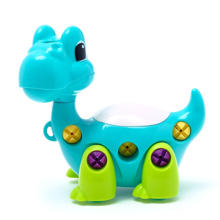 Конструктор для малышей «Динозаврик», 27 деталей, цвета МИКС