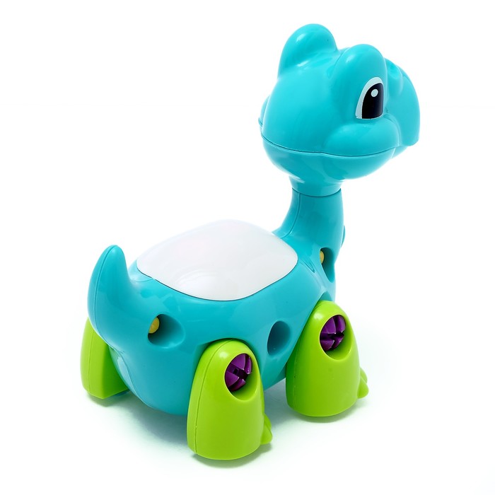 Конструктор для малышей «Динозаврик», 27 деталей, цвета МИКС