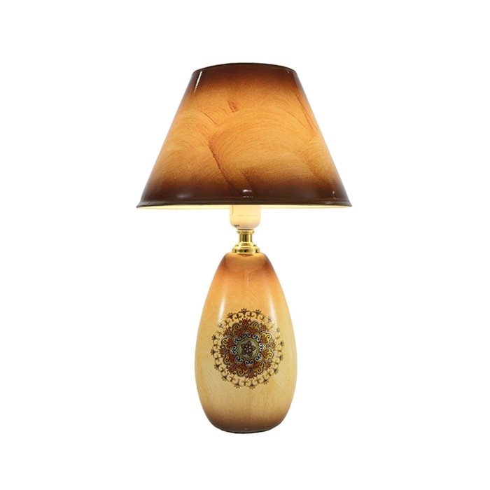 Настольная лампа "Лантерн" 1x60w E27 мультиколор 25x25x40см