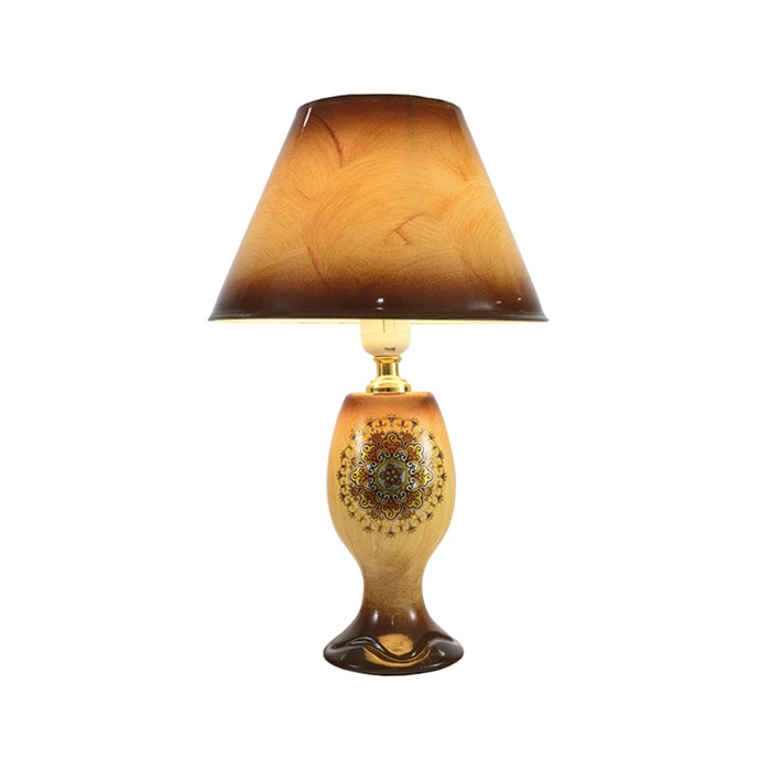 Настольная лампа "Элла" 1x60w E27 мультиколор 25x25x40см