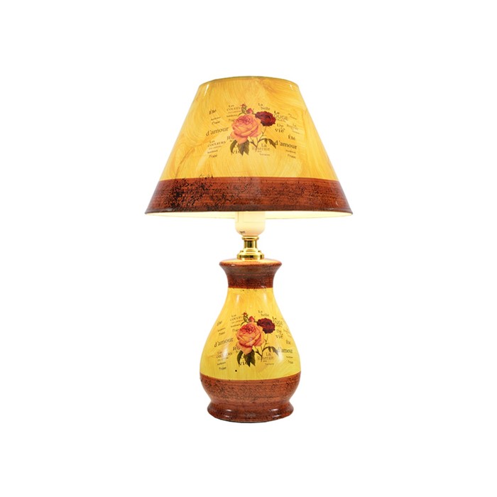 Настольная лампа "Хиронимус" 1x60w E27 мультиколор 25x25x40см