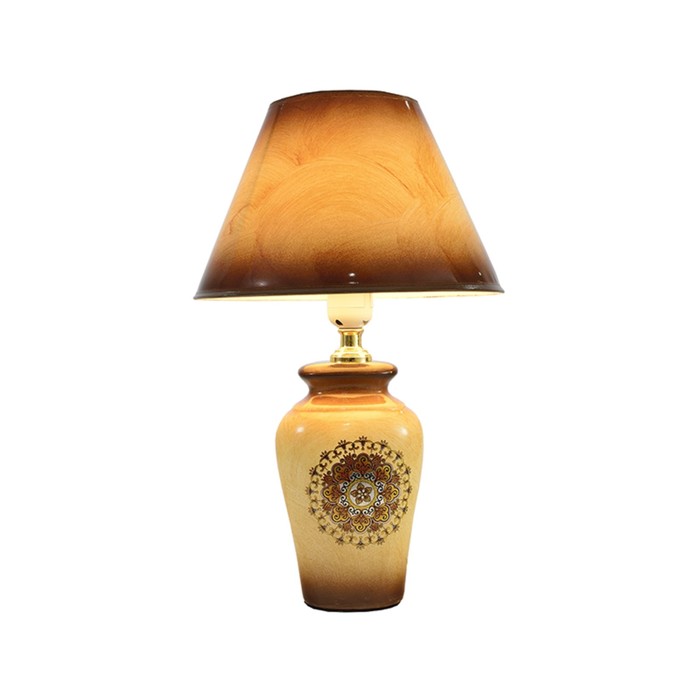 Настольная лампа "Кайро" 1x60w E27 мультиколор 25x25x40см