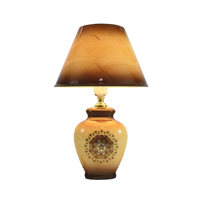 Настольная лампа "Эвэристус" 1x60w E27 мультиколор 25x25x40см