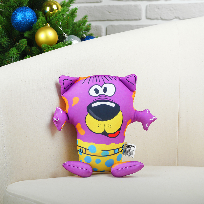 Мягкая игрушка-антистресс "Собака Хантер" 01 мини