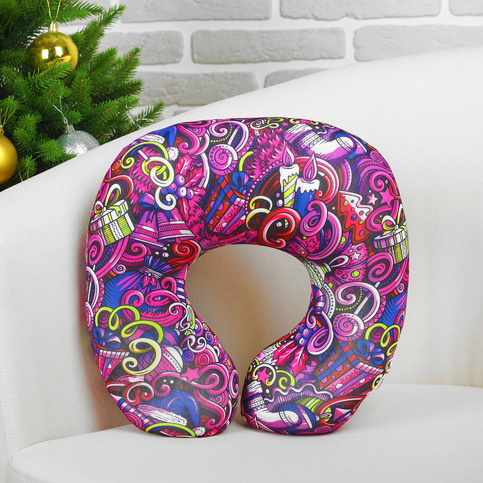 Мягкая игрушка-антистресс подголовник "Забава" 06