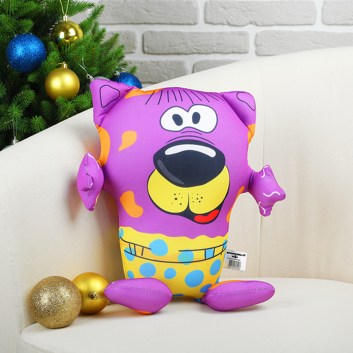 Мягкая игрушка-антистресс "Собака Хантер" 01