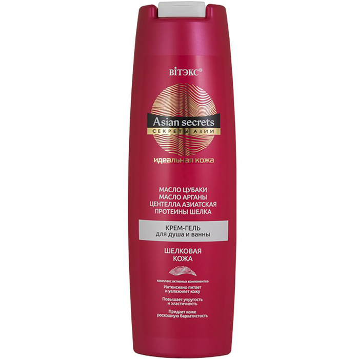 Крем-гель для душа и ванны Bitэкс "Секреты азии", 400 мл