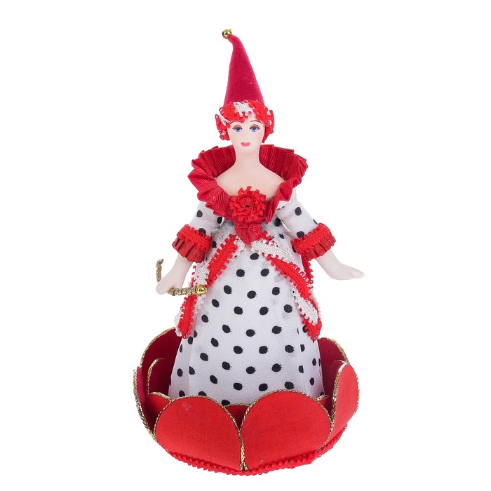 Сувенирная кукла "Волшебница на цветке"