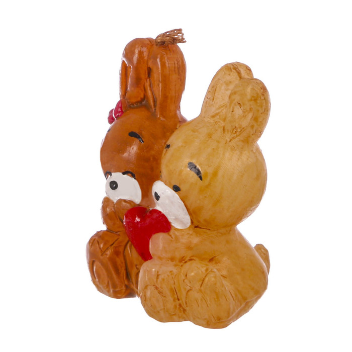 Свеча формовая "Зайки", 5 см